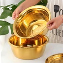 Série en inox doré 